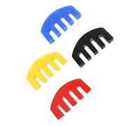 UPKOCH 4PCS Flexible Rubber Violin Mutes Violin Special Mute for Quiet Practice Fiddles Silencers Convenient Durable Sound Reduction