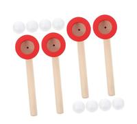 UPKOCH 4pcs Floating Ball Blowing for Lightweight Whistles Game for Stress Relief and Speech Therapy Engaging Balance Game for Adults for Group Play