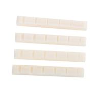 UPKOCH 4pcs Guitar Bridge Nuts Ox Bone String Adjustments Compact for Easy Installation Smooth for Better Tone Essential Guitar Supplies