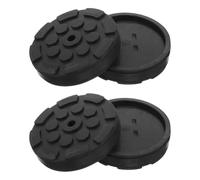 UPKOCH 4pcs Heavy Duty Octagonal Rubber Jack Pad Adapter for Floor Jack, Wear-resistant Auto Rubber Lift Pad to Prevent Direct Contact, for Car Maintenance and Construction Sites