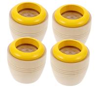 UPKOCH 4Pcs Kaleidoscope for Educational Observation Wooden Design Inspire Sight Development for Parties