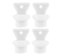 UPKOCH 4pcs Leakproof Rubber Hot Water Bottle Stoppers with 21mm Inner Diameter, Easy Installation Replacement Caps for Hot Water Bags, for Homes and Offices