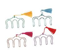 UPKOCH 4pcs Metal Sheet Music Page Holder Music Score Clip for Piano Guitar Sheet Book Clip Folder