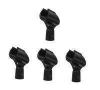 UPKOCH 4pcs Microphone Clip U Type Mic Clamp for Mic for Live Streaming and Recording