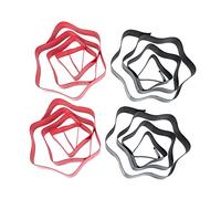 UPKOCH 4pcs Non- Drumstick Covers Pu Protectors for Practice Mute Function and Enhanced Grip Jazz and Rock Drumming Essential Accessories