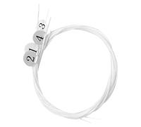 UPKOCH 4Pcs Nylon Ukulele Replacement Strings for Ukulele Balanced Tension Music Wire Instrument Strings with Craftsmanship Practical Nylon Cord for Soprano Concert and Baritone Use