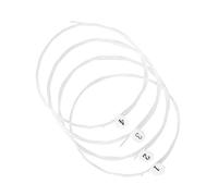 UPKOCH 4pcs Nylon Ukulele Strings for Ukulele Replacement Music Wire for Instrument Repair and -term Use Practical Accessory for Musicians