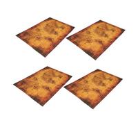 UPKOCH 4pcs Pirate Treasure Paper Maps for Reusable Adventure Game Supplies Interactive Family Fun and Party Activity Vivid Pirate Theme for Kindergarten Games and Little