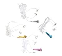 UPKOCH 4pcs Portable Tiny Mini Microphones for Singing Mini Recording Microphone Wired Design for Phone Laptop and Tablet Use