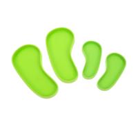 UPKOCH 4pcs Reptile Water Bowls and Food Feeders Set, Sturdy Plastic Pet Drinking and Feeding Bowls for Lizards, Turtles, Geckos, Corn Snakes, Suitable for Terrariums and Reptile Enclosures