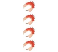 UPKOCH 4pcs Shower Hat Adjustable Bathing Hat Hair Wash Shield for Boy Girl Boy Girl Head Protector Bath Visor for Toddlers Grows Months Unisex