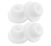 UPKOCH 4pcs Silicone Water Flosser Replacement Tank Plugs with Tight Seal and Easy Installation, White Caps Suitable for Travel and Office Use, Inner Diameter 16mm