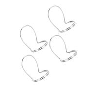 UPKOCH 4pcs Silver Hollow Metal Finger Picks Set for Banjo and Guitar Includes 1 Thumb Pick Suitable for Bass and Acoustic Instruments