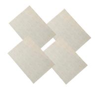 UPKOCH 4pcs Simulated Tile Stickers Decorations Dolls House Flooring DIY Tiny Mini Houses Dollhouse Doll House Small 1:12 Floorboard Sensory Floor Decals Floor Sticker Paper Beige