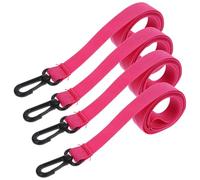 UPKOCH 4pcs Toddler Walking Assistant Rope Set with Buckle Design, Lightweight Portable Safety Leash for Kids, School and Daycare Use, Pink Elastic Anti-Lost Harness Leashes