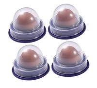 UPKOCH 4pcs Tuna Flavor Cat Licking Candy Catnip Balls, Edible Pet Chew for Kittens, Interactive Nutrition Treats for Cat Play and Dental Health