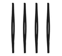 UPKOCH 4Pcs Vacuum Sealer Gaskets Foam Gasket for Food Sealers High Elasticity Material Easy Maintenance Black Strip for Regular Home Use