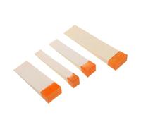 UPKOCH 4Pcs Wool Felt Piano Tuning Tools Sound-stop Blocks Mute Sticks for Precise String Silencing in Orange