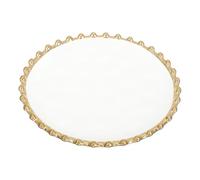 UPKOCH 5.71 Inch Round Ceramic Breakfast Plate Nordic Style Snack Dish Family Serving Tray Tableware for Breakfast and Snacks