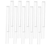 UPKOCH 5 Pairs Transparent Acrylic Music Sheet Clips Clear Page Holders for Musicians Pianists Non-deforming Music Book Clips for Recipe Stands