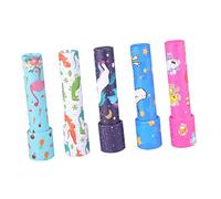 UPKOCH 5 Pcs Paper Kaleidoscope for Educational Creative Pattern Learning Safe Early Cognitive Development