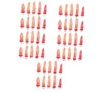 UPKOCH 50 pcs Halloween Bloody Severed Finger Props Life Portable Fake Fingers for Haunted House Decoration Scary Party Favor for Halloween Secret Chamber and Prank Events
