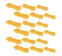 UPKOCH 50pcs Chick Leg Brace Spraddle Leg Correction Band Accessories for Quails and Birds Yellow Abs Material to Minimise Irritation and Provide Comfortable Foot Correction