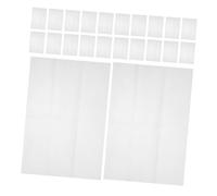 UPKOCH 50pcs Disposable Thick White Paper Napkins High Absorbency Guest Towels for Weddings Parties Bathroom Kitchen Dinners Events Versatile Single-use Table Napkins