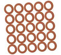 UPKOCH 50pcs Garden Hose Washers Durable Rubber Seals for Faucet Repair Easy to Use Gasket Washers Corrosion Resistant Heat Resistant for Garden Irrigation Plumbing Needs