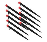 UPKOCH 50pcs Irrigation Dripper Garden Drip Irrigation Kit Plant Drip System Spray Nozzle for Garden Irrigation System for Garden Drip Irrigation Emitters Watering Sprinkler Head Plastic