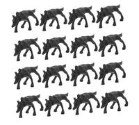 UPKOCH 50pcs Realistic Police Dog Figurines for Small Animal Models for Sand Table Therapy Role Playing Games Indoor Outdoor Play Friendly Enhancing Creativity and Motor Skills