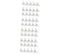 UPKOCH 50pcs Silver Trumpet Draining Springs Easy to Install Key Accessories for Trumpet Replacement Components for Musicians