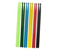 UPKOCH 5pairs Drum Sticks Useful Nylon Tip Practical Percussion Instrument Accessories for Jazz Drumming Random Color
