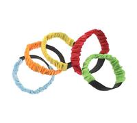 UPKOCH 5pcs Adjustable Three Legged Race Bands Elastic Tie Rope for Adults PP Material for Secure Fit Outdoor Team Building Relay Races Carnival Backyard Games