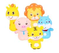 UPKOCH 5Pcs Animal Finger Puppets Interactive Storytelling for Parent Bonding for Educational Activities and Themed Parties Enhance Language Development and Social Skills Soft Cartoon