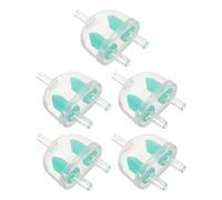 UPKOCH 5pcs Aquarium Air Pump Check Valve Non-return Three-way Inline Plastic Valve for Fish Tank Air Flow Control, Aquarium Accessories Suitable for Fish Pumps and Water Tank Systems
