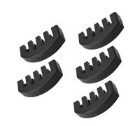 UPKOCH 5pcs Claw Style Rubber Violin Practice Mute Pad for Violins and Violas Noise Reducer Dampers with Secure Fit Sound Dampening Tool for Training and Volume Control