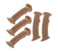 UPKOCH 5pcs Cork Trekking Pole Handle Grip Replacement with Anti-slip Performance for Hiking Walking Sticks and Canes Easy Installation Comfortable Support for Seniors Versatile