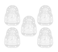 UPKOCH 5pcs Fruit Growing Shaper Transparent Fruit Mold Buddha Shaped Melon Molds Vegetable Growing Forming Shapes Ginseng Grow s for