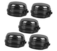 UPKOCH 5pcs Gas Stove Knob Covers Childproof Locks Splatter Guard for Gas Hob Cookers