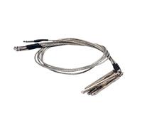 UPKOCH 5pcs High Sensitivity Piezo Pickup Rods for Acoustic 3 String and Cigar Box Guitar, Metal Construction, 2.5mm Diameter, Acoustic Guitar Accessory for Classic Sound Enhancement