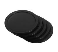UPKOCH 5pcs Ice Hockey Pucks for Air Hockey Games Accessories Plastic Pucks for Indoor Practice