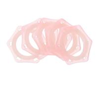 UPKOCH 5pcs Microphone Protection Ring Non-slip Six-corner for Mic Accessory Holder Stand for Karaoke Use