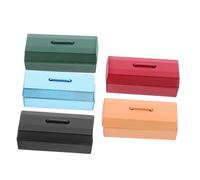 UPKOCH 5pcs Mini House Toolbox Miniature Dollhouse Scene Accessories Metal Tool Chest for Creative Play and Multifunctional Storage in Mini Furniture Ornaments