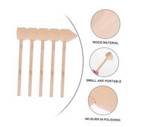 UPKOCH 5pcs Mini Wooden Hammers for Small Lightweight Mallets Safe Polished Surface Educational Hand-Eye Coordination Development Tool for Boys