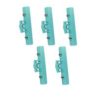 UPKOCH 5pcs Music Score Clips Page Holders for Music Books Easy One-handed Operation for Piano Guitar Violin and More Mint Green Musical Accessory