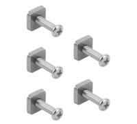 UPKOCH 5pcs Paddle Board Fin Replacement Screw Set Surfboard Fin Screw Stainless Steel Secure Attachment Portable Packaging for Surfing and Surfboard Maintenance