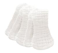 UPKOCH 5Pcs Pure Cotton Muslin Nappies Washable Diaper Liners High Absorbency Water-Tight Design for Newborn Baby Care Diaper Bedding