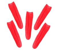 UPKOCH 5pcs Realistic Fake Tongue Props Soft Stretchable Red Long Tongue for Halloween Pranks Stage Performance Cosplay Tricks Jokes Safe for Adults