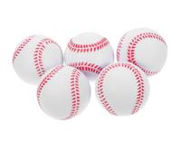 UPKOCH 5pcs Rubber Bounce Balls Sports Baseball for Training Safe Material for Exercise and Fun Activities for Beginners and Party Favors